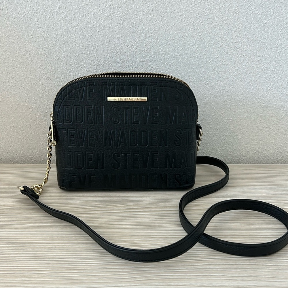 Steve Madden Black Crossbody Purse